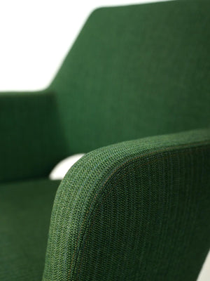 Poltroncina Oslosund di Kinnarps verde foresta anni ’50 6