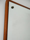 Specchio quadrato anni 60–70 in teak 6
