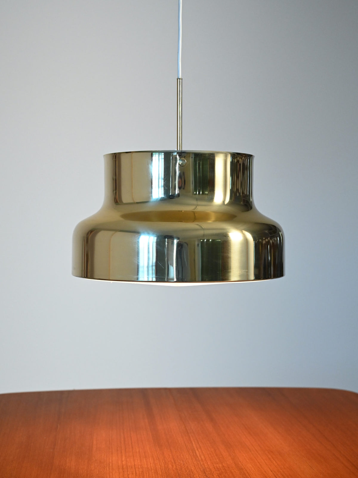 Lampada da soffitto Bumling in ottone di Anders Pehrson