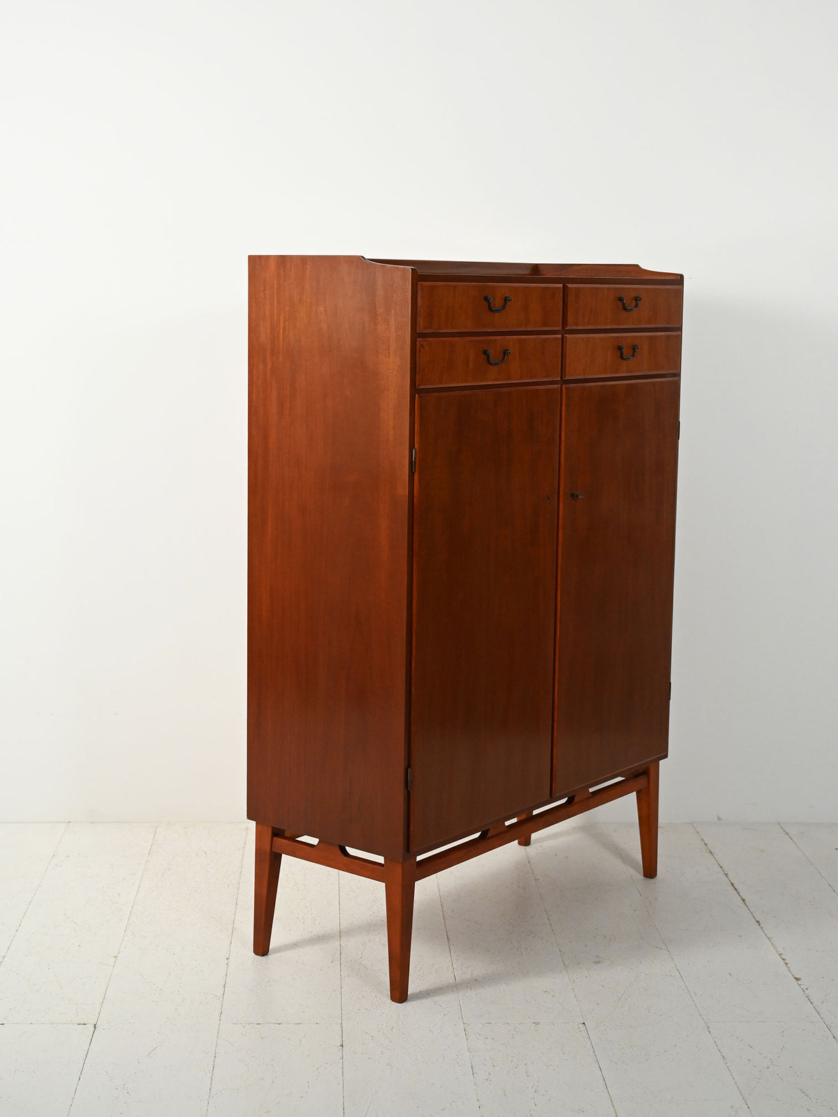 Cabinet scandinavo in mogano anni 50 3
