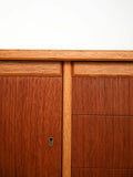 Sideboard scandinavo in teak e rovere 6