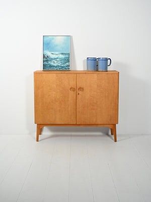 Highboard in betulla “Swedish Grace”, anni ’40
