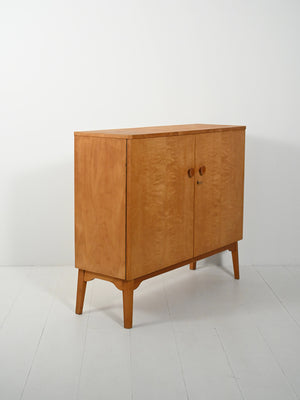 Highboard in betulla “Swedish Grace”, anni ’40 3