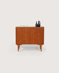 Cabinet scandinavo in teak e rovere Sonett, anni ’60