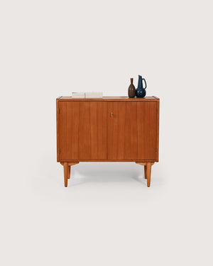 Cabinet scandinavo in teak e rovere Sonett, anni ’60