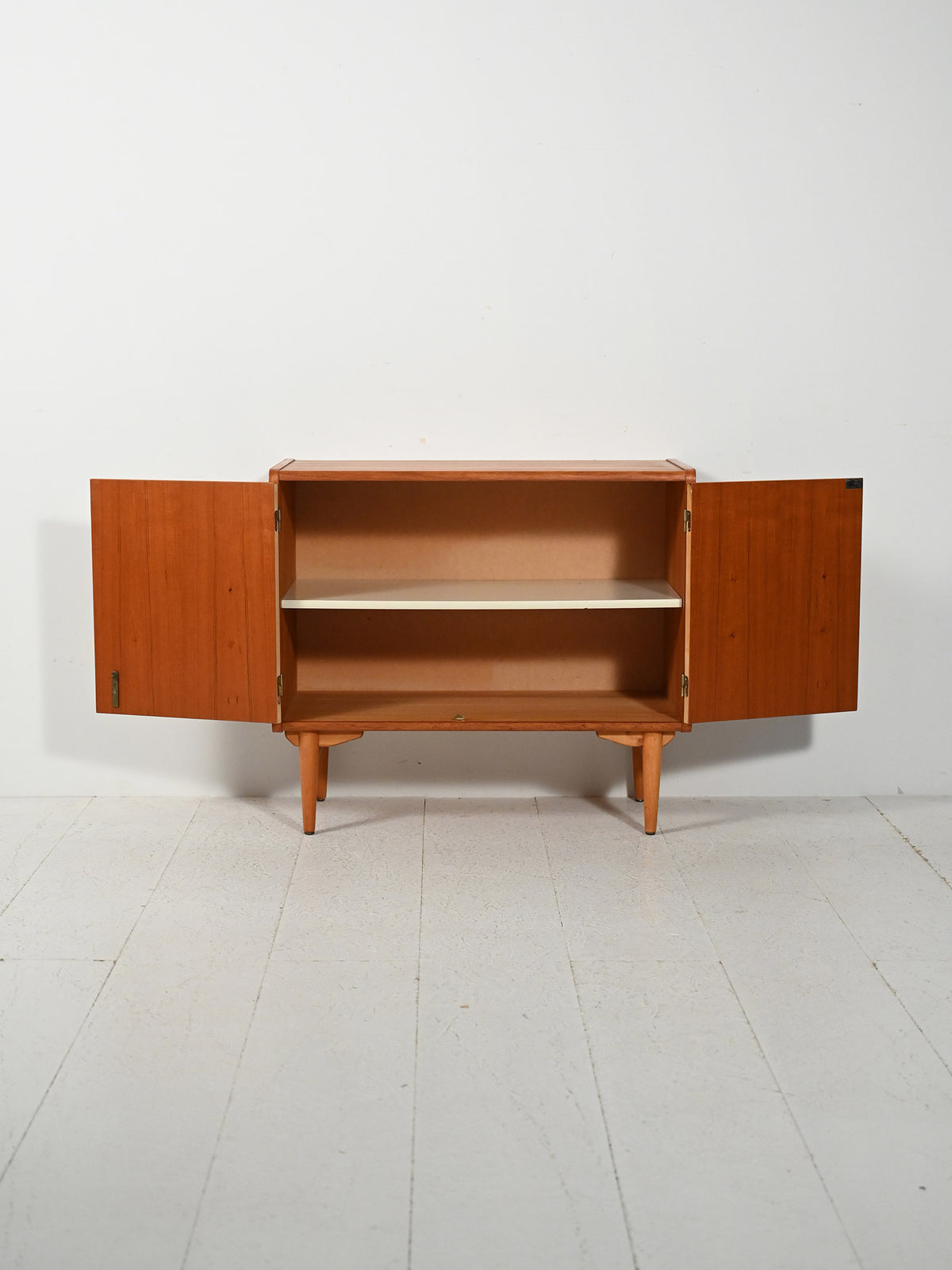 Cabinet scandinavo in teak e rovere Sonett, anni ’60 2