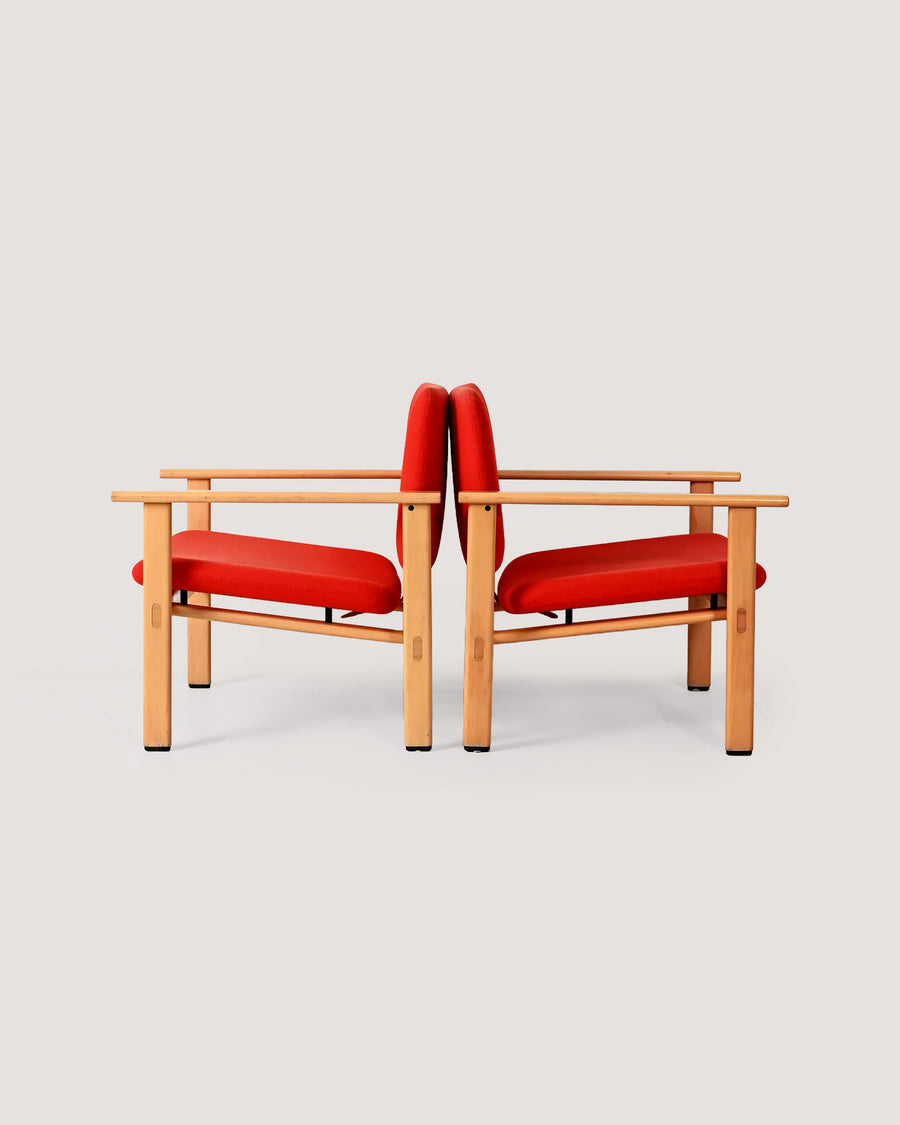 Coppia di poltrone danesi di Arne Jacobsen, 1965