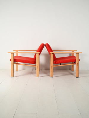 Coppia di poltrone danesi di Arne Jacobsen, 1965 4