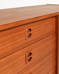 Sideboard modello “Korsör” scandinavo in teak anni ’60