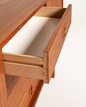Sideboard modello “Korsör” scandinavo in teak anni ’60
