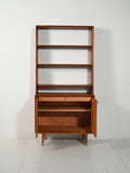Libreria scandinava con cabinet, anni 50/61 2