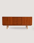Sideboard modello “Korsör” scandinavo in teak anni ’60
