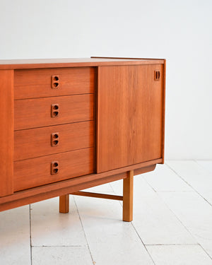 Sideboard modello “Korsör” scandinavo in teak anni ’60 5