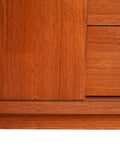 Sideboard modello “Korsör” scandinavo in teak anni ’60 6