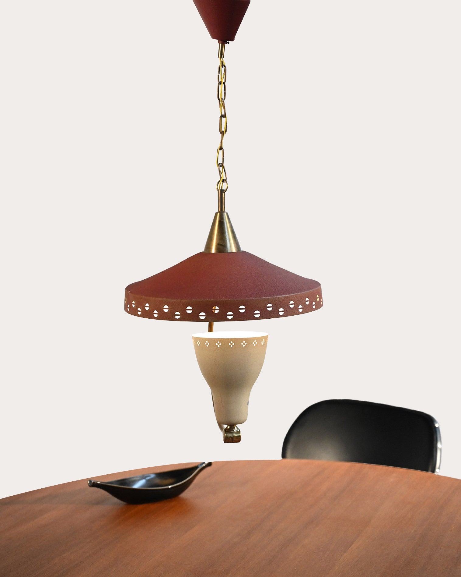Lampada da soffitto in stile Swedish Modern, anni ’50
