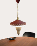 Lampada da soffitto in stile Swedish Modern, anni ’50