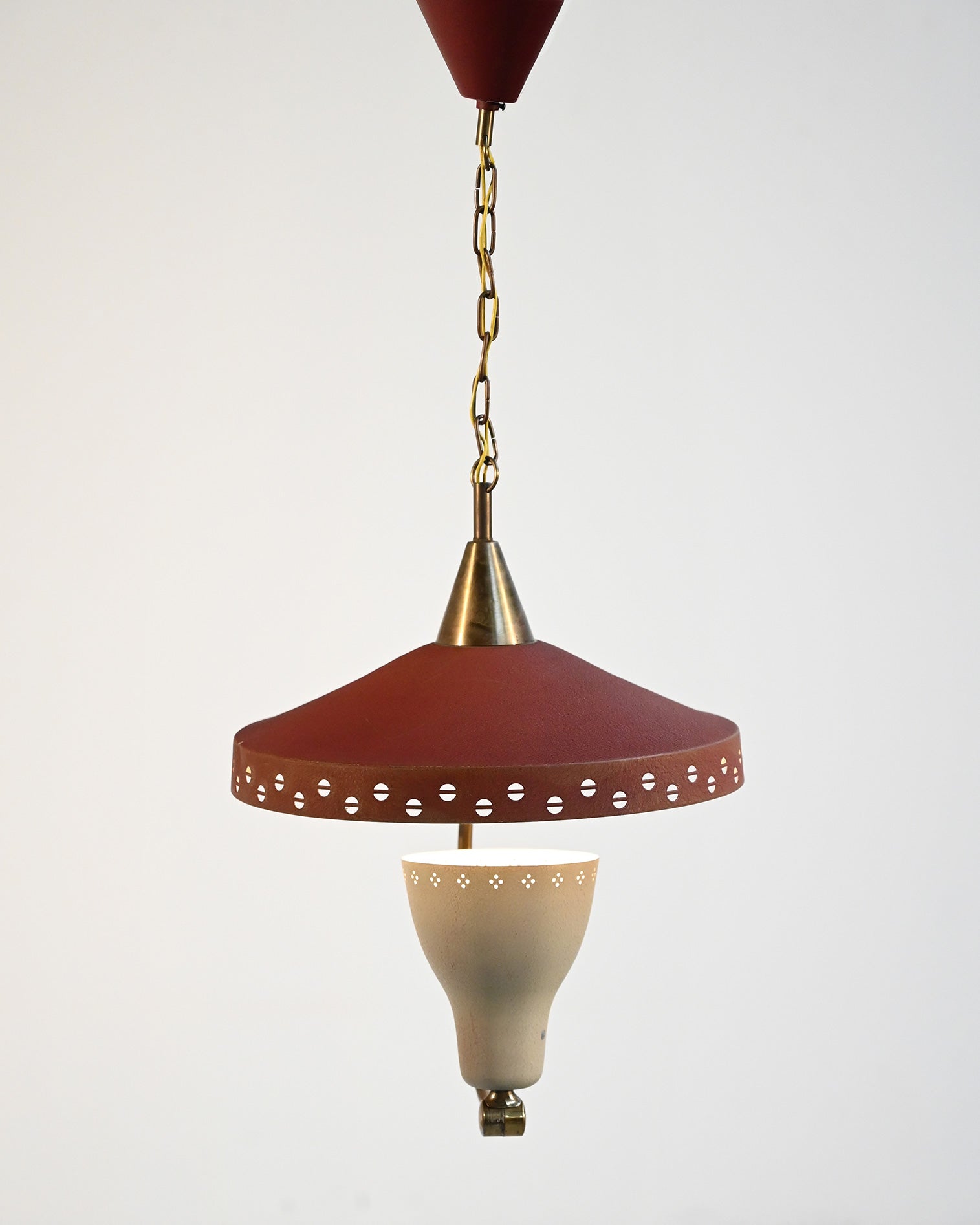 Lampada da soffitto in stile Swedish Modern, anni ’50 1