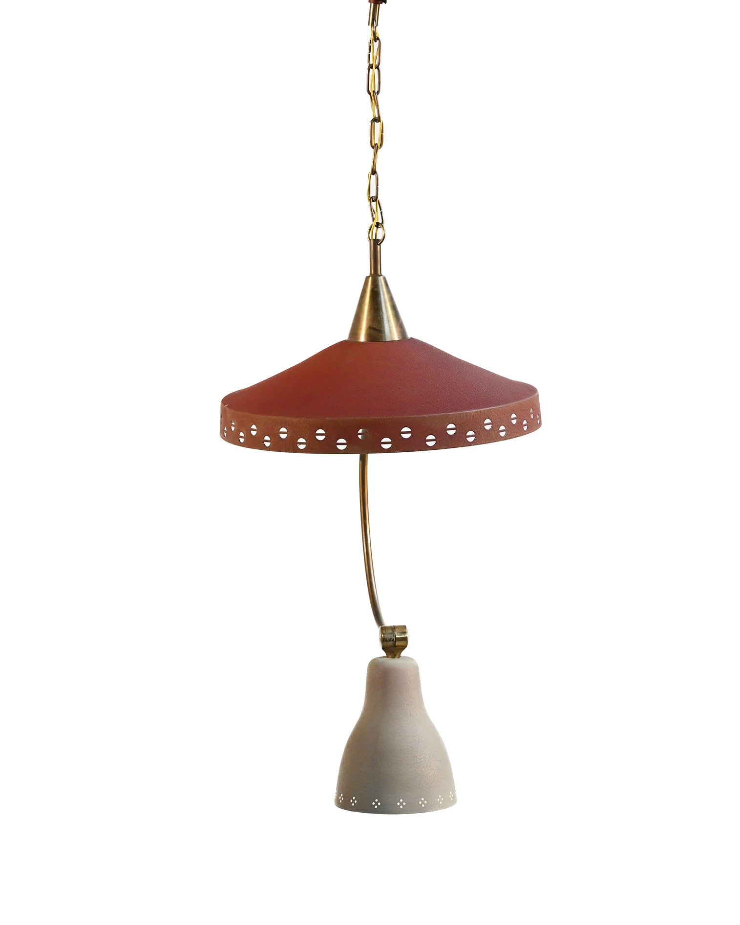 Lampada da soffitto in stile Swedish Modern, anni ’50 2