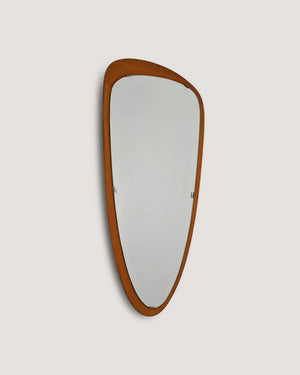 Specchio scandinavo anni ’50-’60 a goccia