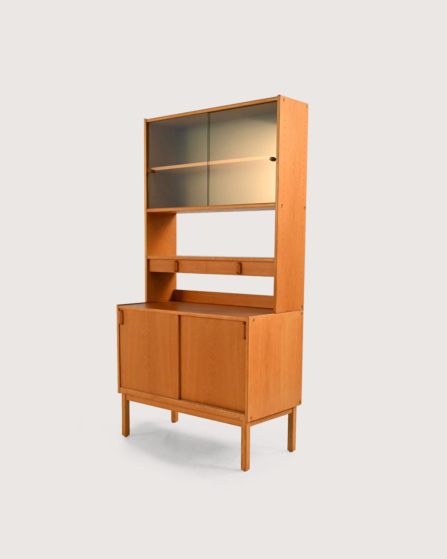 Libreria di Bertil Fridhagen per Bodafors con vetrinetta, 1964