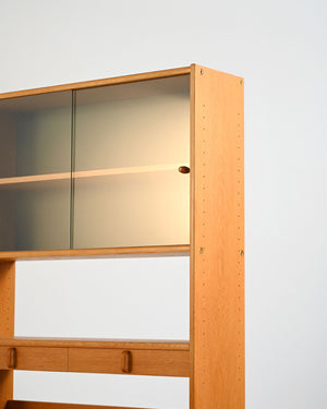 Libreria di Bertil Fridhagen per Bodafors con vetrinetta, 1964 4