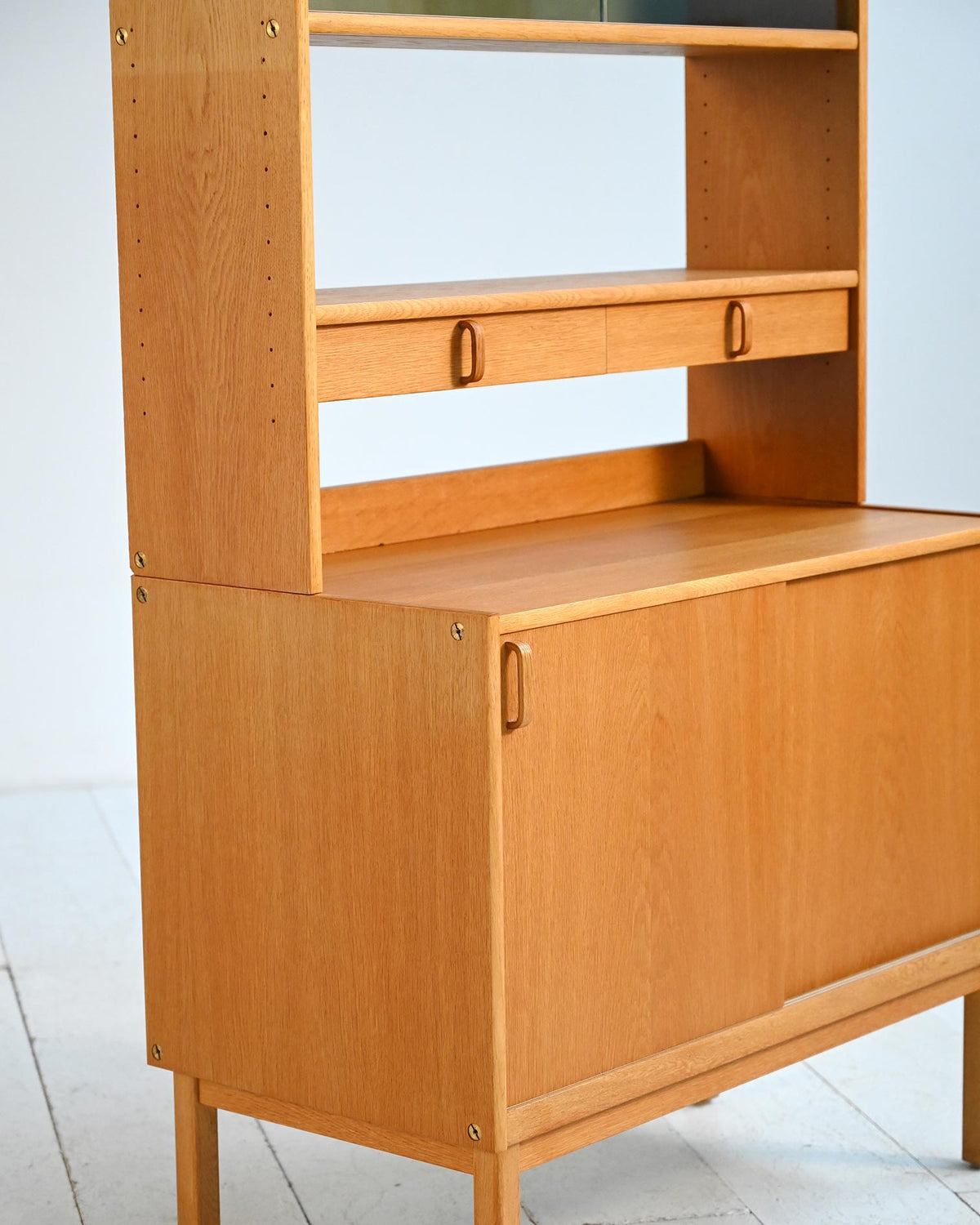 Libreria di Bertil Fridhagen per Bodafors con vetrinetta, 1964 5