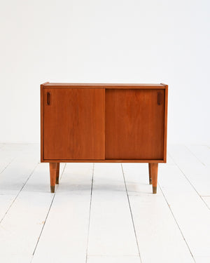 Cabinet scandinavo mid-century in teak, anni '50