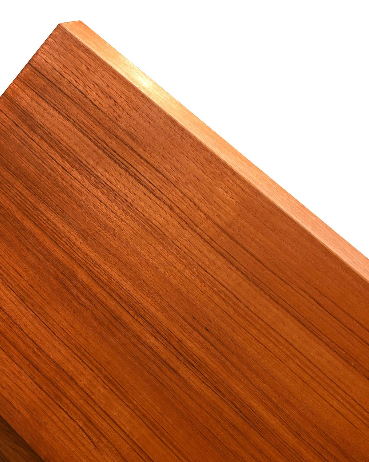 Libreria doppia scandinava in teak con montanti neri, anni ’60 13