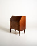 Secretaire scandinavo in mogano, anni ’60