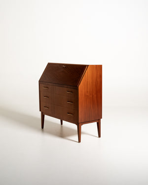 Secretaire scandinavo in mogano, anni ’60