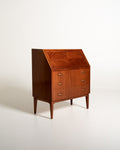 Secretaire scandinavo in mogano, anni ’60