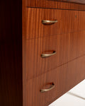 Secretaire scandinavo in mogano, anni ’60