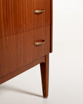 Secretaire scandinavo in mogano, anni ’60