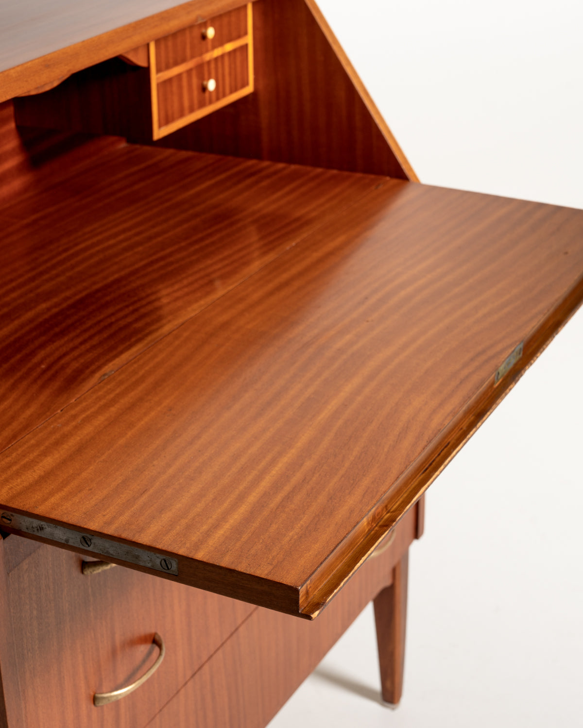 Secretaire scandinavo in mogano, anni ’60