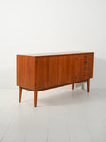 Sideboard scandinavo in teak anni 60 3