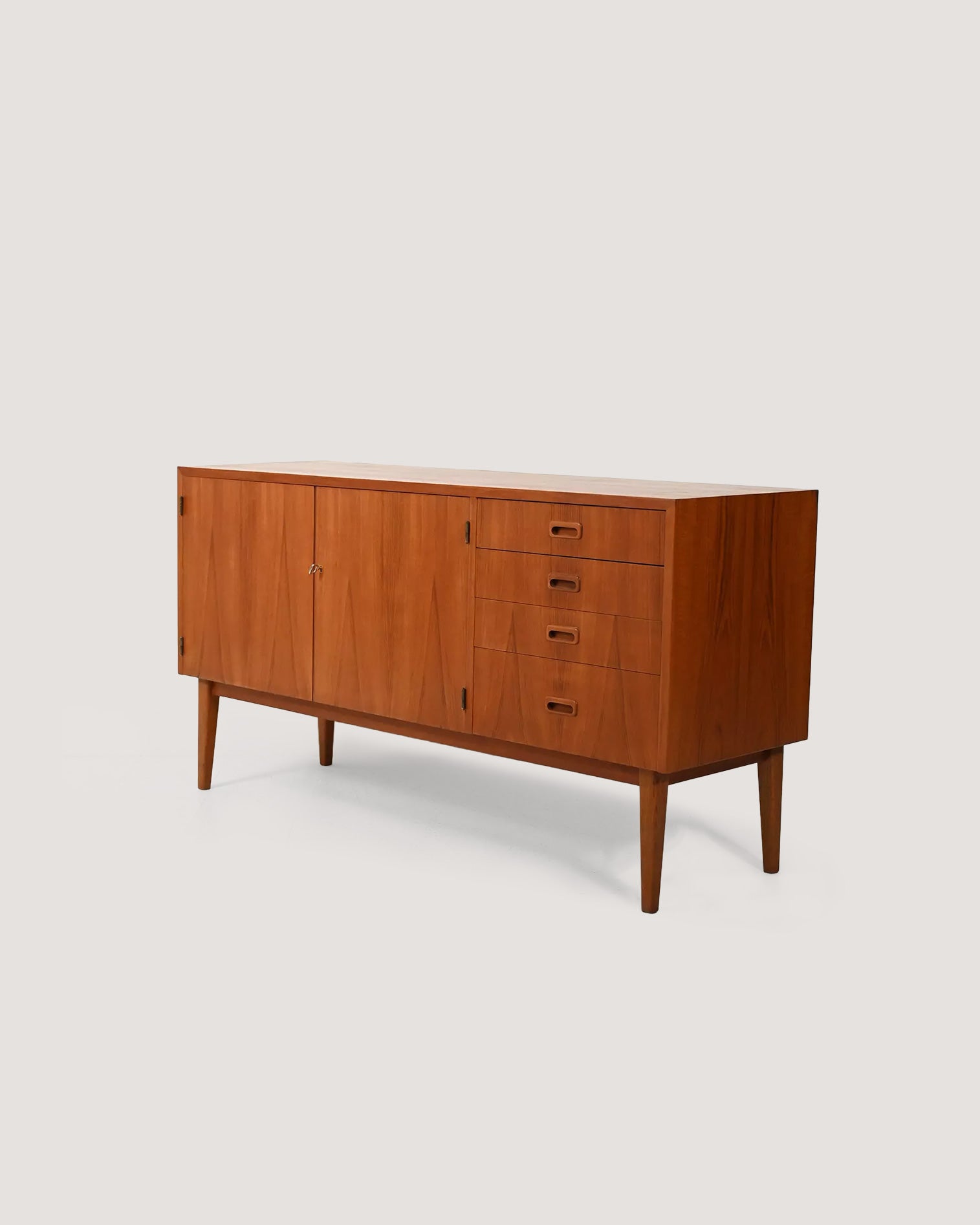 Sideboard scandinavo in teak anni 60
