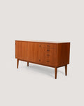 Sideboard scandinavo in teak anni 60
