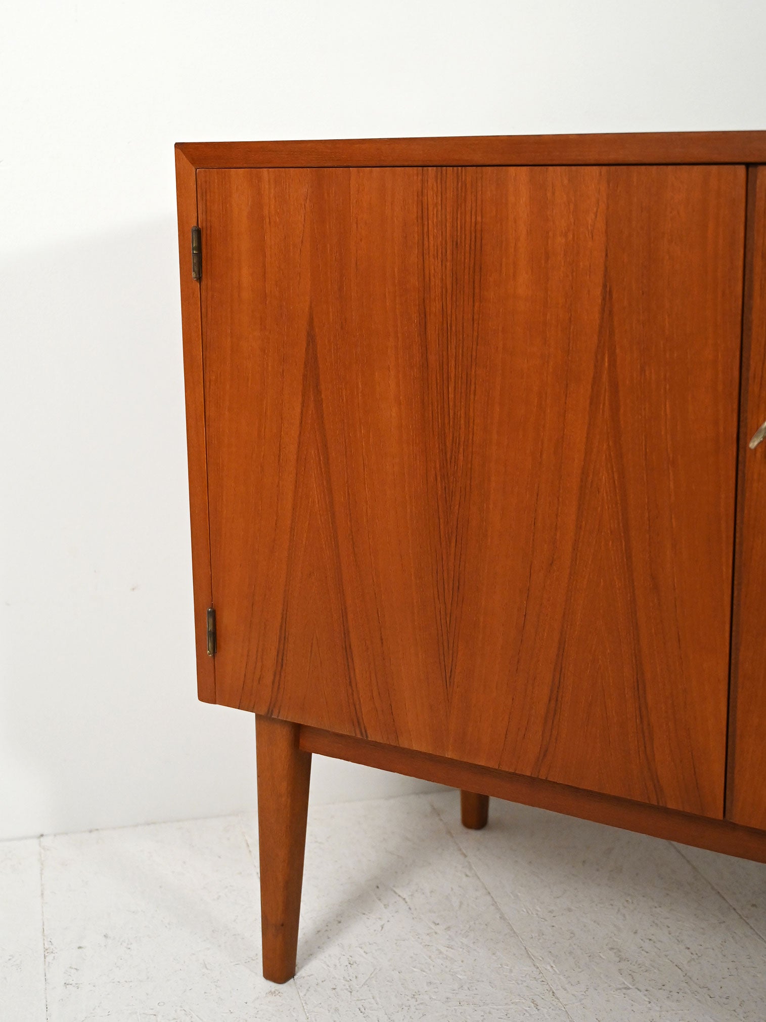 Sideboard scandinavo in teak anni 60 5