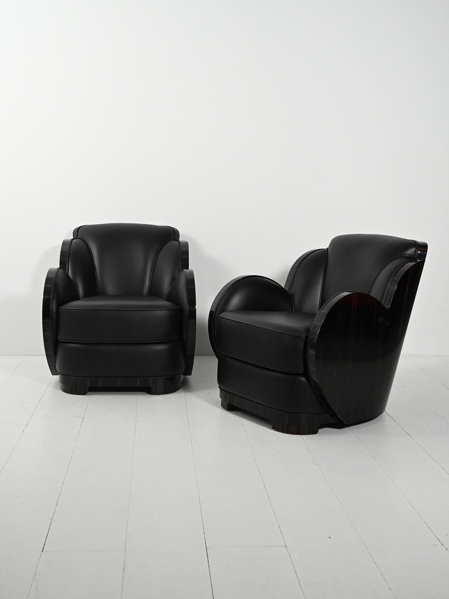 Coppia di poltrone scandinave in stile Art Déco 1