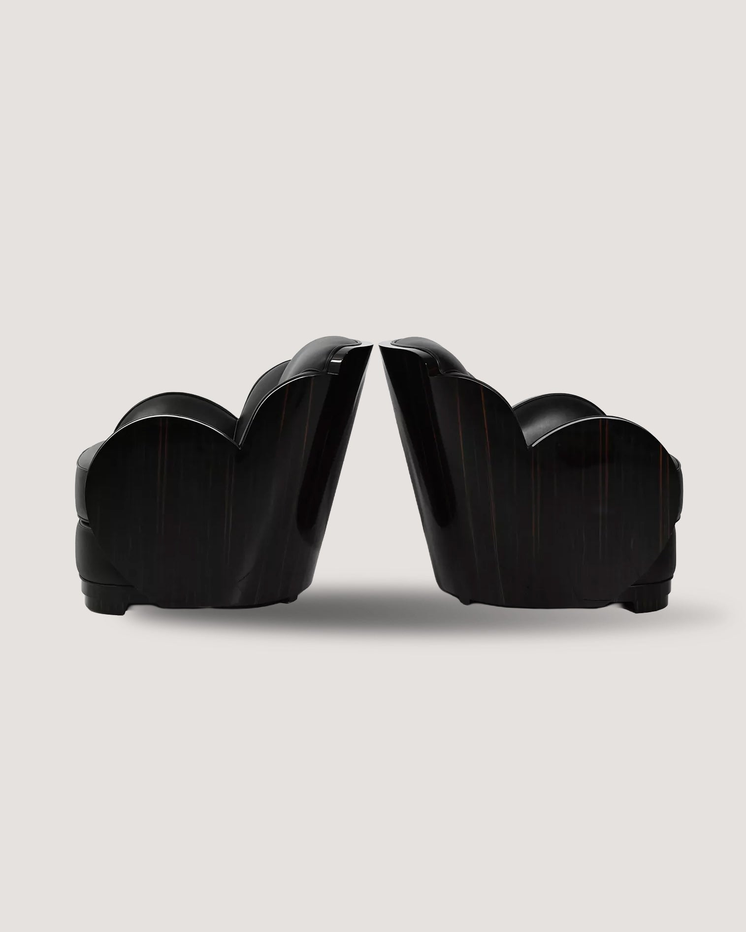 Coppia di poltrone scandinave in stile Art Déco