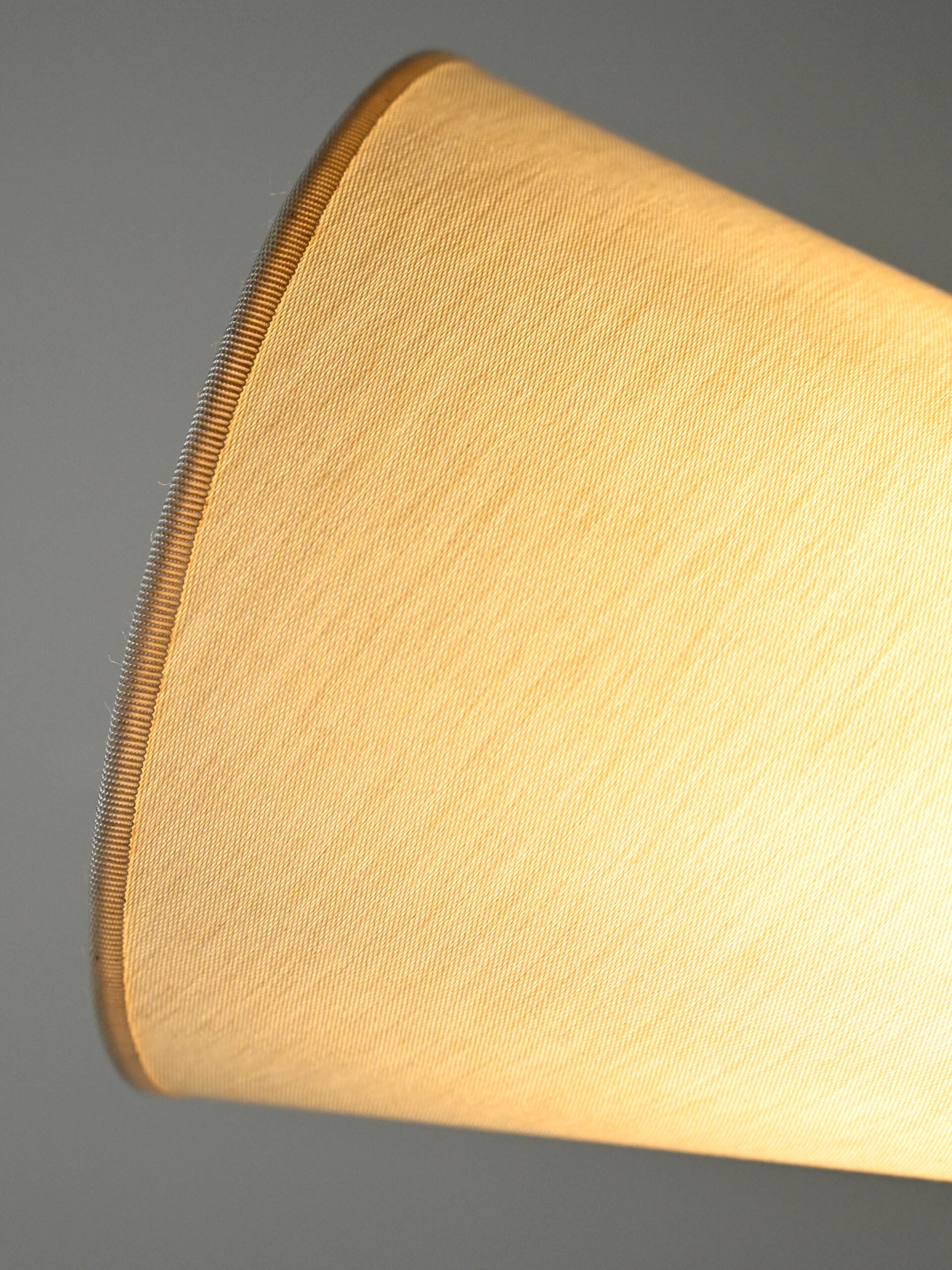 Lampada da terra scandinava a tre bracci in teak e ottone, anni 40–50 9