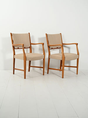 Coppia di sedie “Futura” di David Rosén in teak 3
