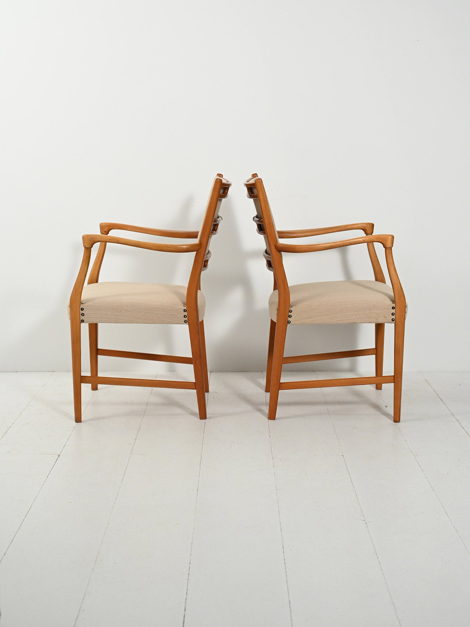 Coppia di sedie “Futura” di David Rosén in teak 5