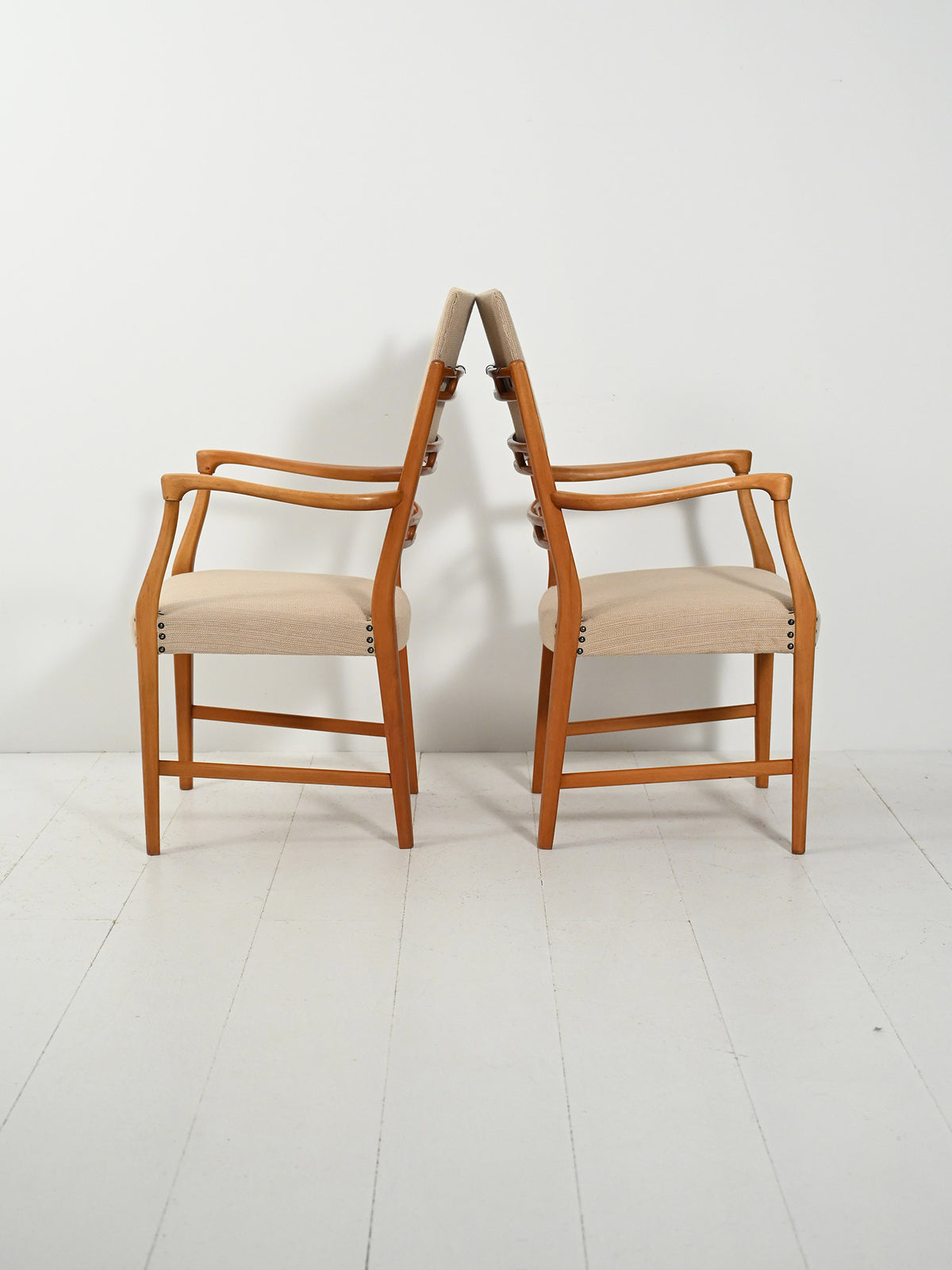 Coppia di sedie “Futura” di David Rosén in teak
