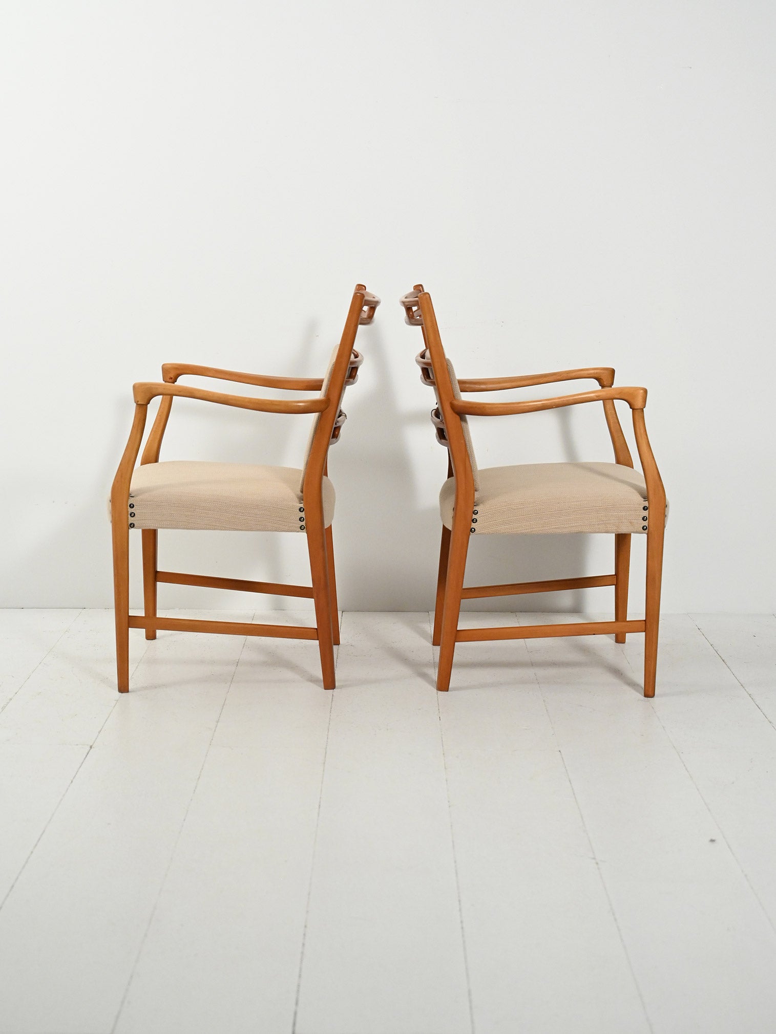 Coppia di sedie “Futura” di David Rosén in teak 6