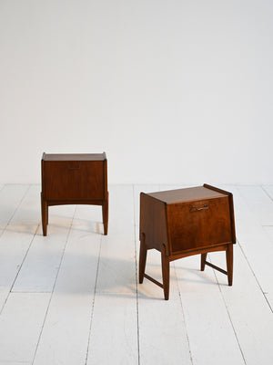 Comodini in teak A. Chr. Laursen, Danimarca anni ’50 1