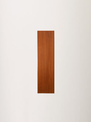Highboard scandinavo anni 50/60 in rovere e teak con tre ante 9