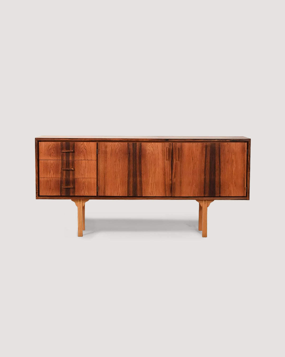 Piccolo sideboard scandinavo in palissandro