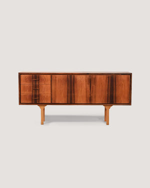 Piccolo sideboard scandinavo in palissandro