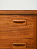 Sideboard vintage in noce anni 60 6